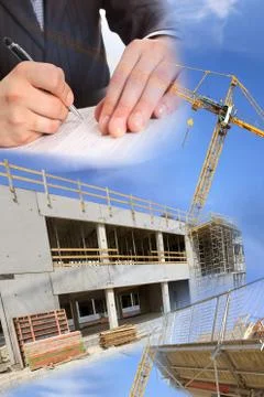Construction site Stock Photos