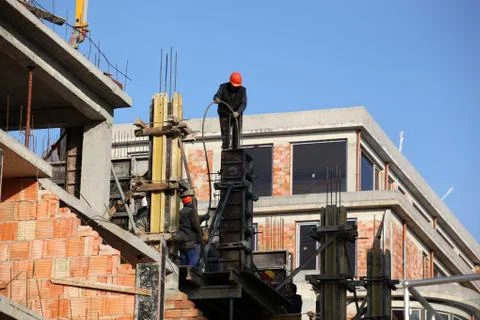 Construction site Foto stock