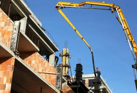 Construction site Foto stock