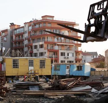 Construction site Stock Photos