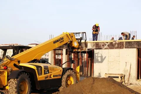 Construction site Stock-Fotos