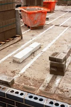 Construction site Foto stock