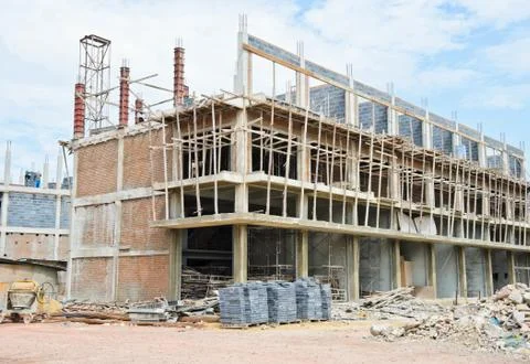 Construction site Stock Photos