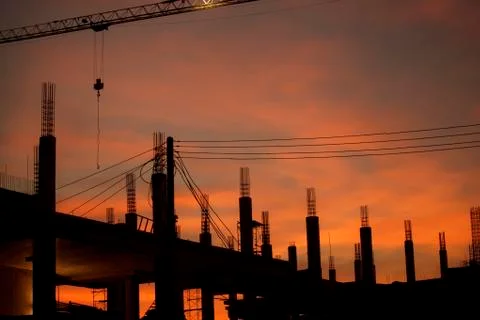 Construction site 写真素材