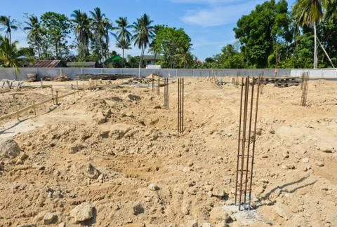 Construction site Foto stock