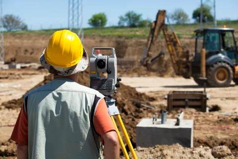 Construction site Foto stock