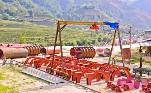 Construction site Stock Photos