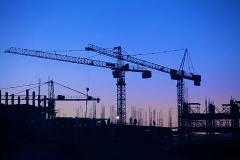 Construction site Stock-Fotos