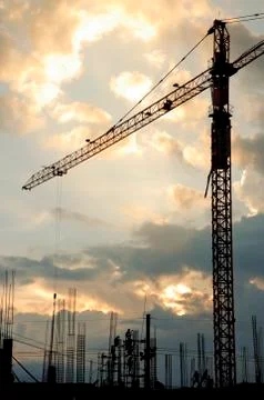 Construction site Stock Photos