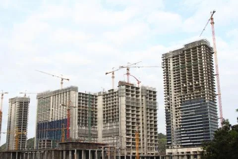 Construction site Stock Photos