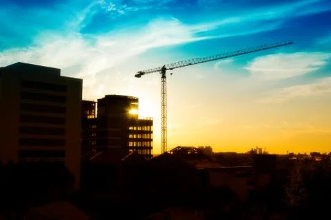 Construction site Stock Photos