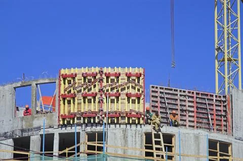 Construction site Stock Photos