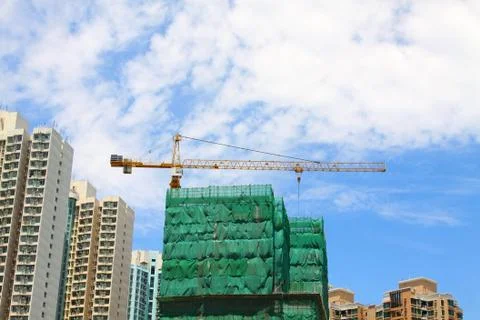 Construction site Foto stock