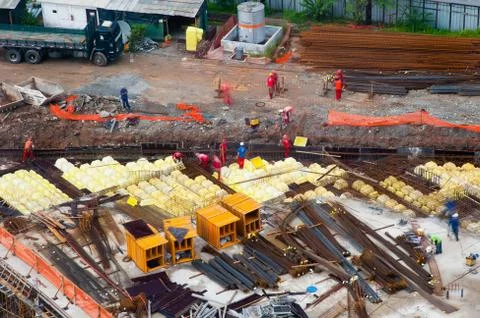 Construction site Stock Photos