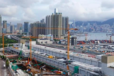 Construction site Stock Photos