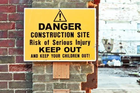 Construction site Foto stock