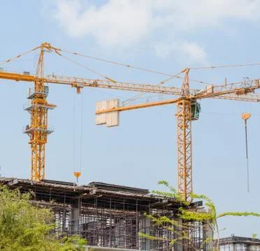 Construction site Foto stock