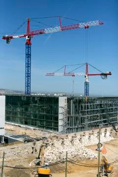Construction Site Stock Photos