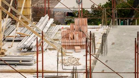 Construction site 스톡 사진