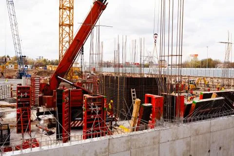 Construction site Stock Photos