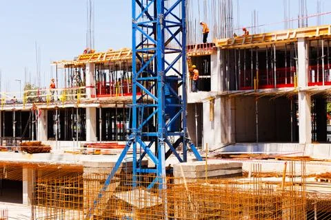 Construction site Stock Photos