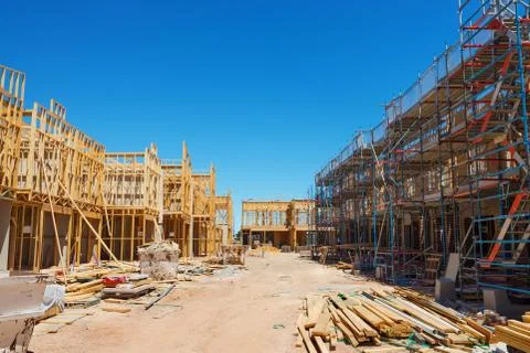 Construction site Stock-Fotos