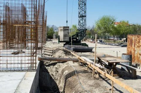 Construction Site Stock Photos