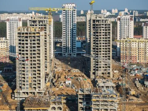 The construction site Stock Photos