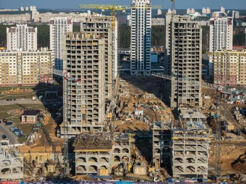 The construction site Stock Photos