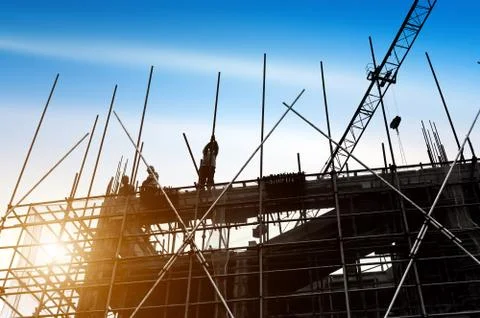 Construction site Stock Photos