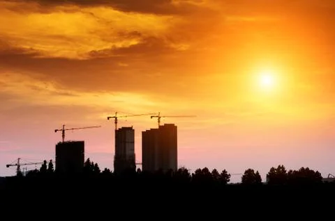 Construction site Stock Photos