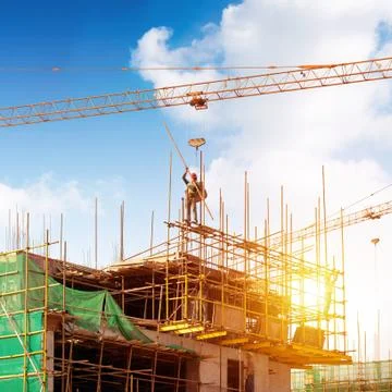 Construction site Stock Photos