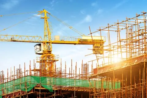 Construction site Stock Photos