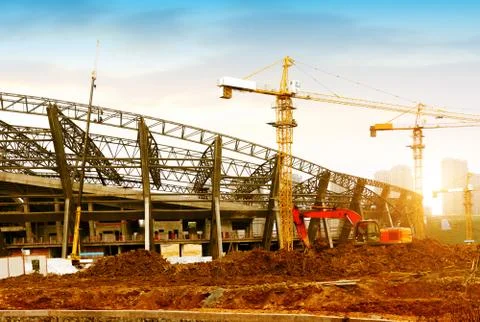 Construction site Stock Photos