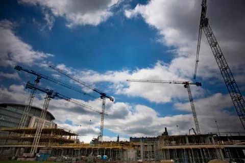 Construction site Stock Photos