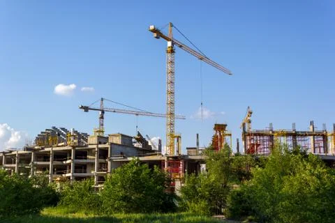 Construction site Stock Photos