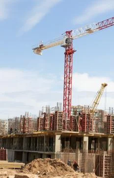 Construction site Stock Photos