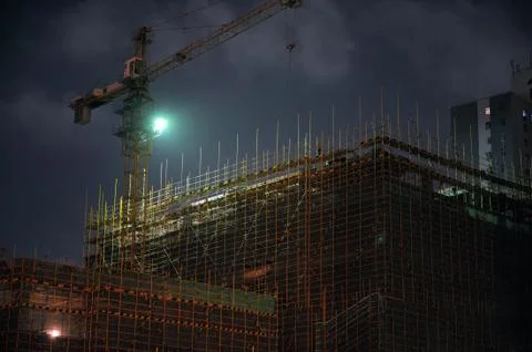 Construction site Foto stock