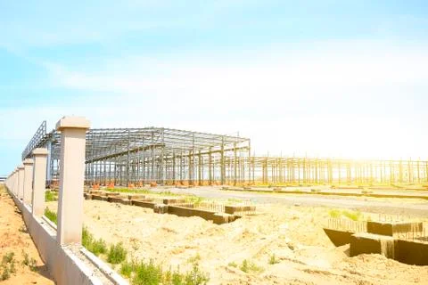 Construction site Stock Photos