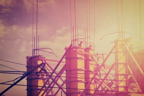 Construction Site Stock-Fotos