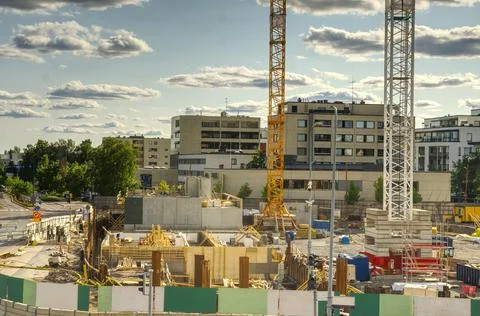 Construction site Stock Photos