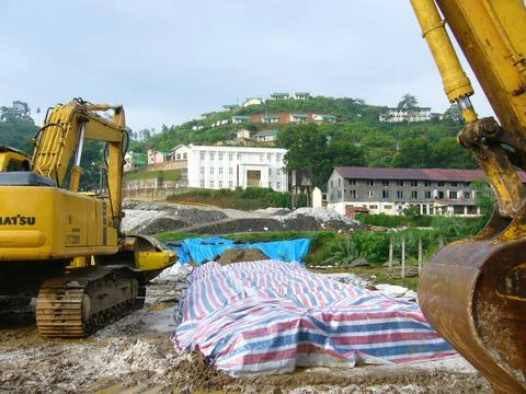 Construction site Stock Photos