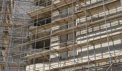 Construction site of Stock Photos
