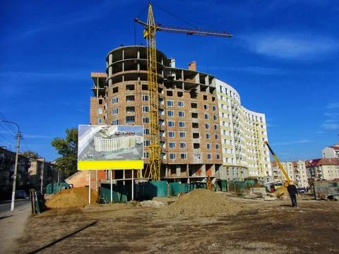 Construction Site Foto stock