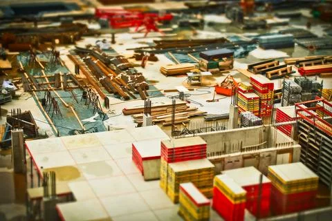 Construction site. Stock Photos