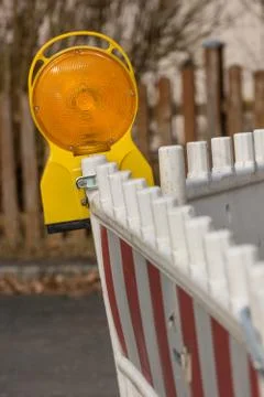 Construction site protection Stock-Fotos