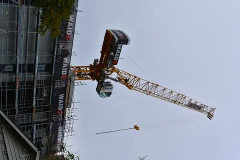 Construction site at Pt Chevalier Foto stock