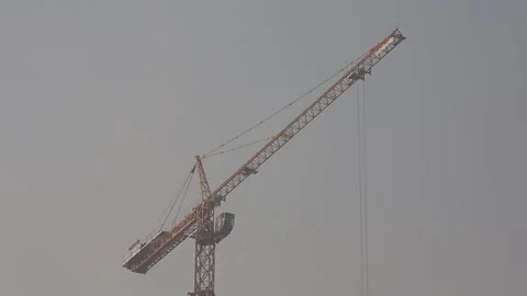 Construction site in Sanlitun Area of Beijing Stock Footage 203150505
