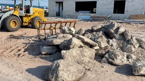 Construction site in Stuart Stock Footage 271675137