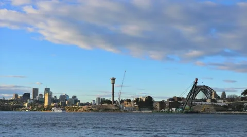 Construction site, Sydney 4k Stock Footage 58655984